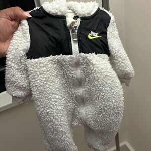 Nike sherpa 1 piece super COZY for a baby